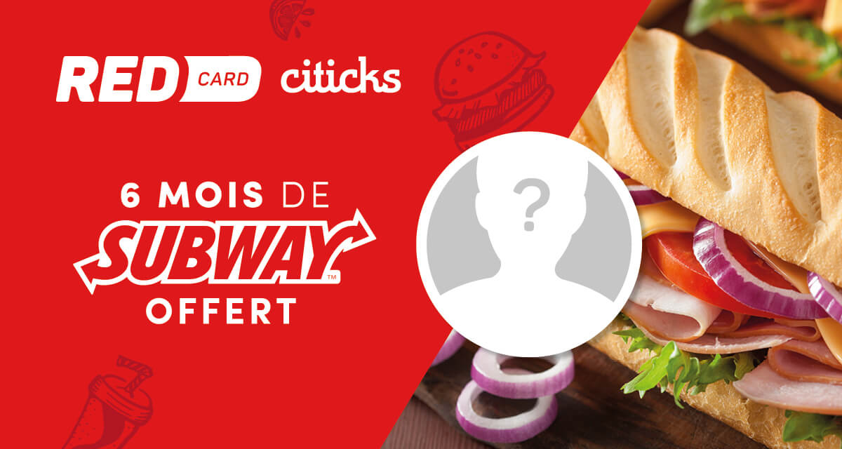 Image article Citicks Bells : tentez de gagner 6 mois de Subway offerts !