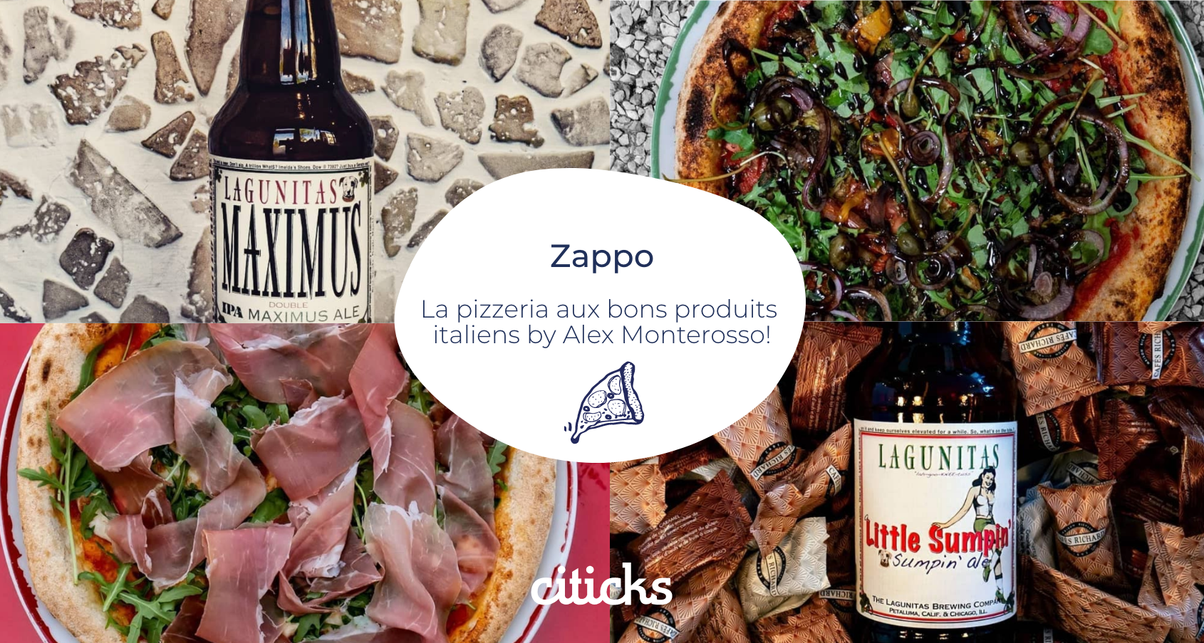 image ZAPPO : La pizzeria aux bons produits italiens by Alex Monterosso! - LYON